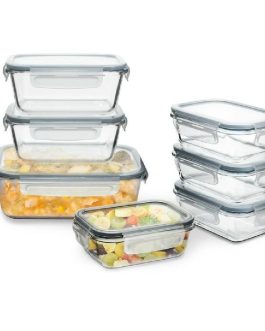 Premium Glass Food Storage Containers