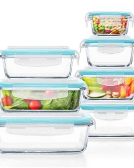 Premium Glass Food Storage Containers